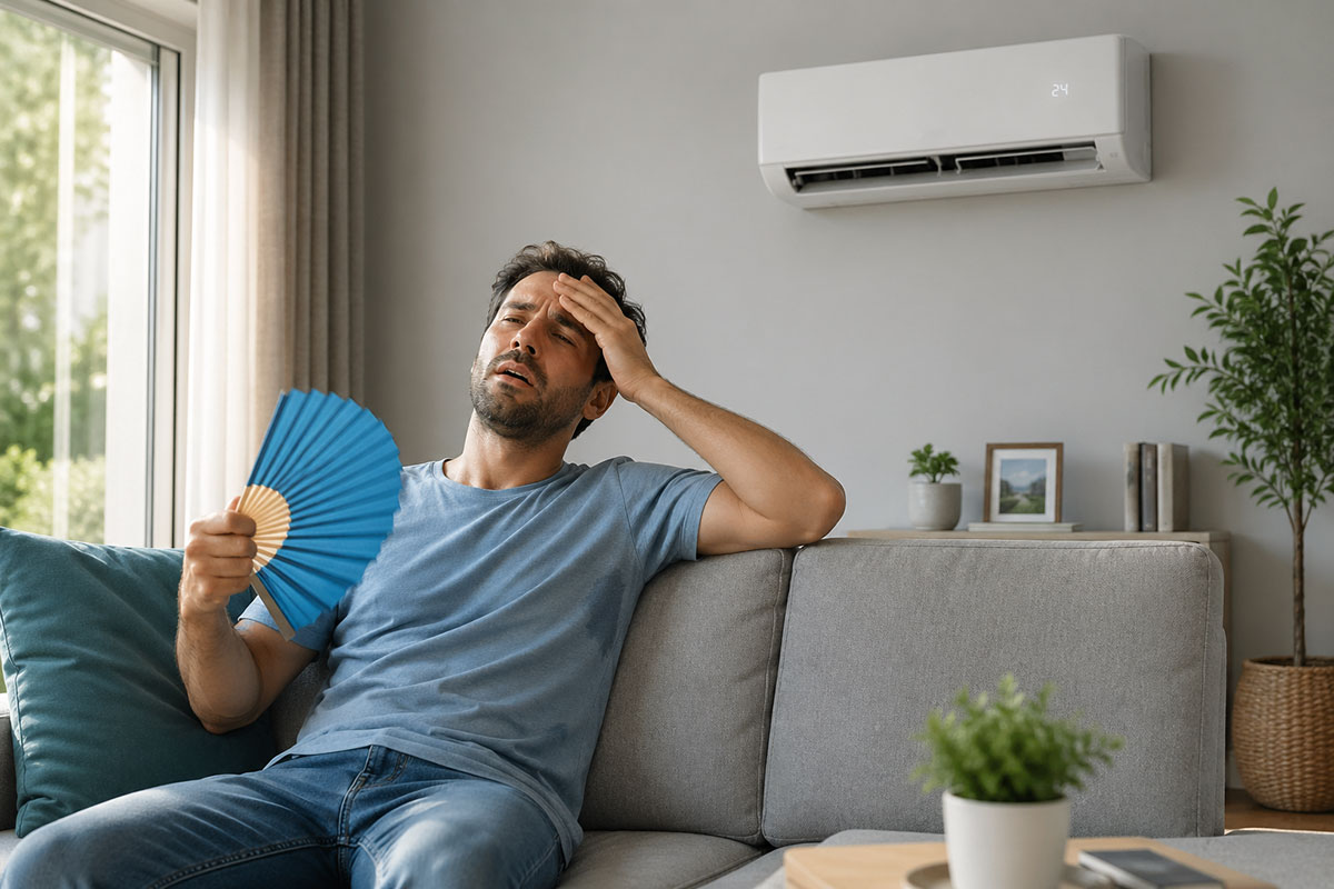 Climatizzatore acceso ma non raffredda? Cause, soluzioni e cosa controllare subito